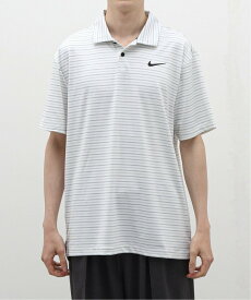 EDIFICE NIKE GOLF (ナイキゴルフ) AS M NK DF TOUR STRIPE FD5932 エディフィス トップス ポロシャツ ホワイト【送料無料】