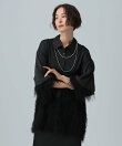 フリンジドッキングシャツチュニック