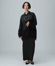 フリンジドッキングシャツチュニック