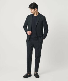 BEAUTY&YOUTH UNITED ARROWS 【WEB限定 WARDROBE SMART】ライト オックスフォード セットアップ/ジャケット&イージーパンツ ビューティー＆ユース　ユナイテッドアローズ スーツ・フォーマル セットアップスーツ ブラック グレー ブラウン ネイビー ベージュ グ【送料無料】
