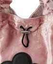 【MARY QUANT*VIS】フリルハンドルベロアトートバッグ