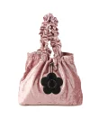 【MARY QUANT*VIS】フリルハンドルベロアトートバッグ