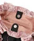 【MARY QUANT*VIS】フリルハンドルベロアトートバッグ