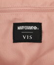 【MARY QUANT*VIS】フリルハンドルベロアトートバッグ
