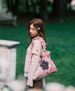 【MARY QUANT*VIS】フリルハンドルベロアトートバッグ