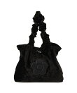 【MARY QUANT*VIS】フリルハンドルベロアトートバッグ