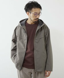 【SALE／50%OFF】MEN'S MELROSE アルピニクスクロスフーデッドブルゾン メンズメルローズ ジャケット・アウター ブルゾン・ジャンパー グレー【送料無料】