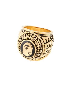 A BATHING APE BAPE COLLEGE RING ア ベイシング エイプ アクセサリー・腕時計 リング・指輪 ゴールド シルバー【送料無料】