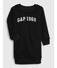【SALE／54%OFF】GAP (K)GAP 1969 アーチロゴ ボア スウェットワンピース (幼児) ギャップ ワンピース・ドレス ワンピース ベージュ ブラック ピンク