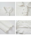 フリルニットポロシャツ FQ24S049 Fano Studios