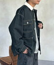 防花粉加工ステッチカバーオール