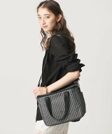 【SALE／50%OFF】UNITED ARROWS ストライプ ボックス型 トートバッグ M ユナイテッドアローズ ファッショ…