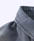 Star Embroidery Denim Shirt