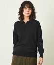 GREY LABEL ファインコットンポロニット