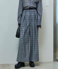 MAISON SPECIAL Lace-up Easy Pants メゾンスペシャル パンツ その他のパンツ グレー ブラウン【送料無料】