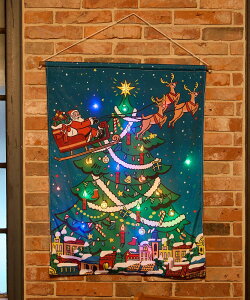 niko and ... 【2025Xmas】LEDタペストリー ニコアンド インテリア・生活雑貨 オブジェ・置物・アート【送料無料】