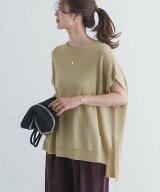 【SALE／10%OFF】URBAN RESEARCH DOORS リネン混ブークレニットワイドプルオーバー アーバンリサーチドア…