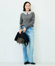 《手洗い可能》襟レース取りはずしプルオーバー