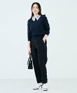 《手洗い可能》襟レース取りはずしプルオーバー