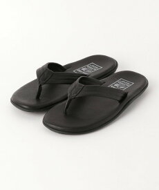 BEAUTY&YOUTH UNITED ARROWS ＜ISLAND SLIPPER＞ LEATHER SANDAL/サンダル ビューティー＆ユース　ユナイテッドアローズ シューズ・靴 その他のシューズ・靴 ブラック ブラウン【送料無料】