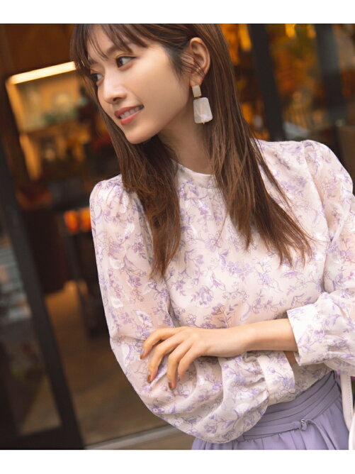 Proportion Body Dressing シフォンジャガードシアーフラワーブラウス Rakuten Fashion 楽天ファッション 旧楽天ブランドアベニュー Ce2409