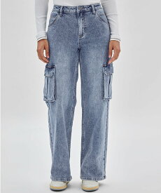 GUESS GUESS デニムパンツ ジーンズ (W)Kit Cargo Jeans ゲス パンツ ジーンズ・デニムパンツ ブルー【送料無料】
