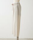 麻ライクストライプパンツ【SUM1 STYLE】
