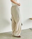 麻ライクストライプパンツ【SUM1 STYLE】