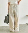 麻ライクストライプパンツ【SUM1 STYLE】