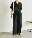 麻ライクストライプパンツ【SUM1 STYLE】
