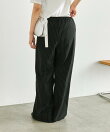麻ライクストライプパンツ【SUM1 STYLE】