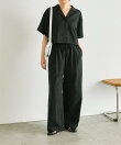 麻ライクストライプパンツ【SUM1 STYLE】