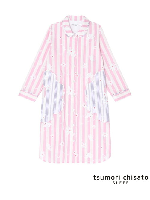 Tsumori Chisato Sleep ツモリチサトスリープ パジャマ 長袖ワンピース シャツタイプ Rakuten Fashion 楽天ファッション 旧楽天ブランドアベニュー Ap8410