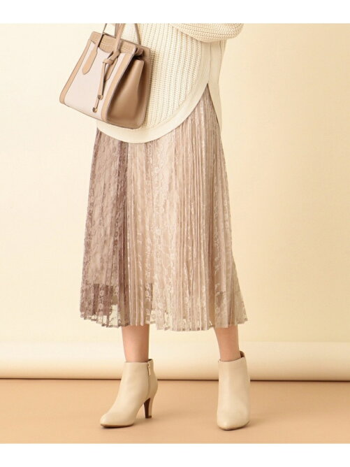 Any Sis 洗える バイカラーレースプリーツ スカート Rakuten Fashion 楽天ファッション 旧楽天 ブランドアベニュー Bw9410