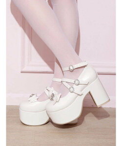 NOEMIE ���삳��2way�_�u���X�g���b�v�p���v�X �m�G�~�[ �V���[�Y�E�C �p���v�X �u���b�N �z���C�g �s���N�y���������z