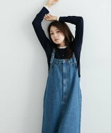Sonny Label デニムキャミジャンパースカート サニーレーベル ワンピース・ドレス ジャンパースカート ブ…