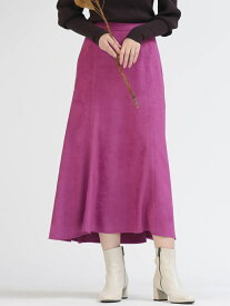 楽天市場 スエード スカート ピンクの通販