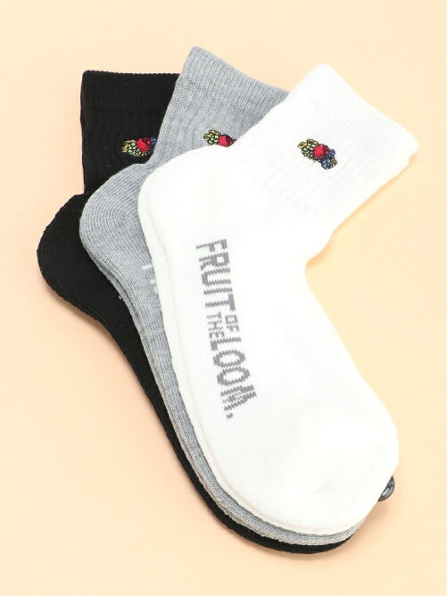 Niko And Fruit Of The Loom フルーツ オブ ザ ルーム 別注3pソックス Rakuten Fashion 楽天ファッション 旧楽天ブランドアベニュー Cn7411