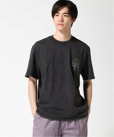 GUESS (M)GUESS Originals Letterman Tee ゲス トップス カットソー・Tシャツ グレー ホワイト【送料無料】