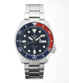 HIROB 《予約》【SEIKO / セイコー】5 SPORTS SBSA003 Red and Blue ヒロブ アクセサリー・腕時計 腕時計 シルバー【送料無料】