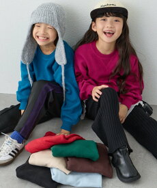 【SALE／54%OFF】CIAOPANIC TYPY 【綿100%で洗える】【KIDS】(ジュニアサイズあり)スウェットライクニット チャオパニックティピー トップス ニット ピンク レッド ブラウン グレー ホワイト グリーン ベージュ ブルー ブラック