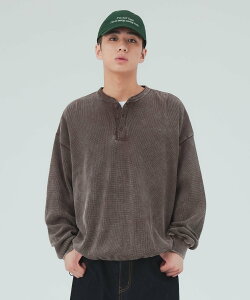 BEAMS HEART MEN SW ���b�t�� �w�����[�l�b�N �J�b�g�\�[ �r�[���X �n�[�g �g�b�v�X �J�b�g�\�[�ET�V���c �u���b�N �u���E���y���������z