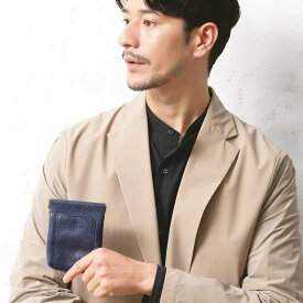 BLUE SINCERE コインケース ミニ財布 オールインワン 本革 クレカ お札 鍵 まで入る ワンハンド ブルーシンシア 財布・ポーチ・ケース コインケース・小銭入れ・札入れ ブラック ブラウン ブルー グレー グリーン ネイビー