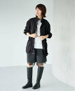 《予約/手洗い可》撥水ポリエステルツイルユーティリティジャケット