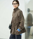 《予約/手洗い可》撥水ポリエステルツイルユーティリティジャケット