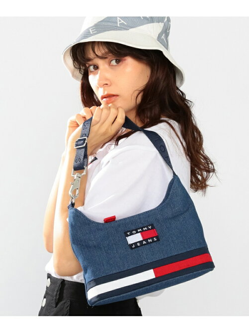 Tommy Hilfiger W Tommy Hilfiger トミーヒルフィガー オンライン限定デニムショルダーバッグ Rakuten Fashion 楽天ファッション 旧楽天ブランドアベニュー Df7413