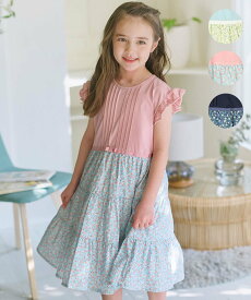 組曲 KIDS 【110-140cm】 プティマーガレット ワンピース クミキョク ワンピース・ドレス ドレス イエロー ネイビー ピンク【送料無料】
