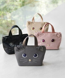 TOCCA TOCCA CAT MINI POUCH ポーチ トッカ 財布・ポーチ・ケース ポーチ ブラック ピンク ベージュ【送料無料】