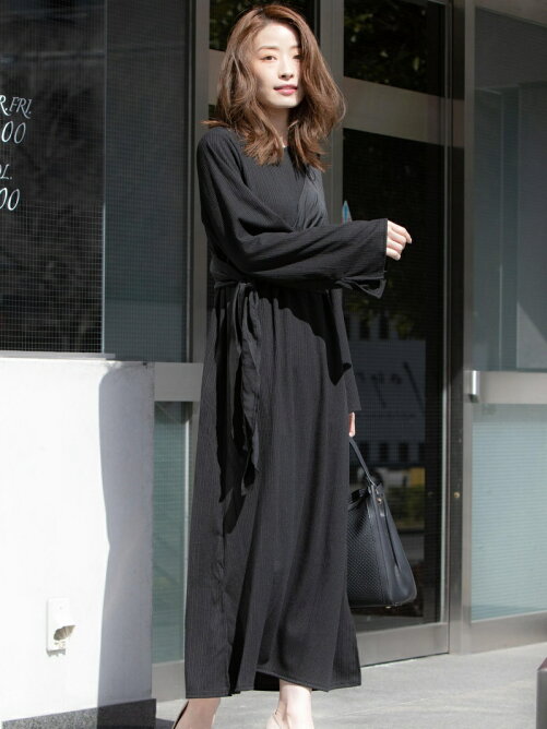 Ketty Cherie アシメネックリブロングワンピース Rakuten Fashion 楽天ファッション 旧楽天ブランドアベニュー Ak5414