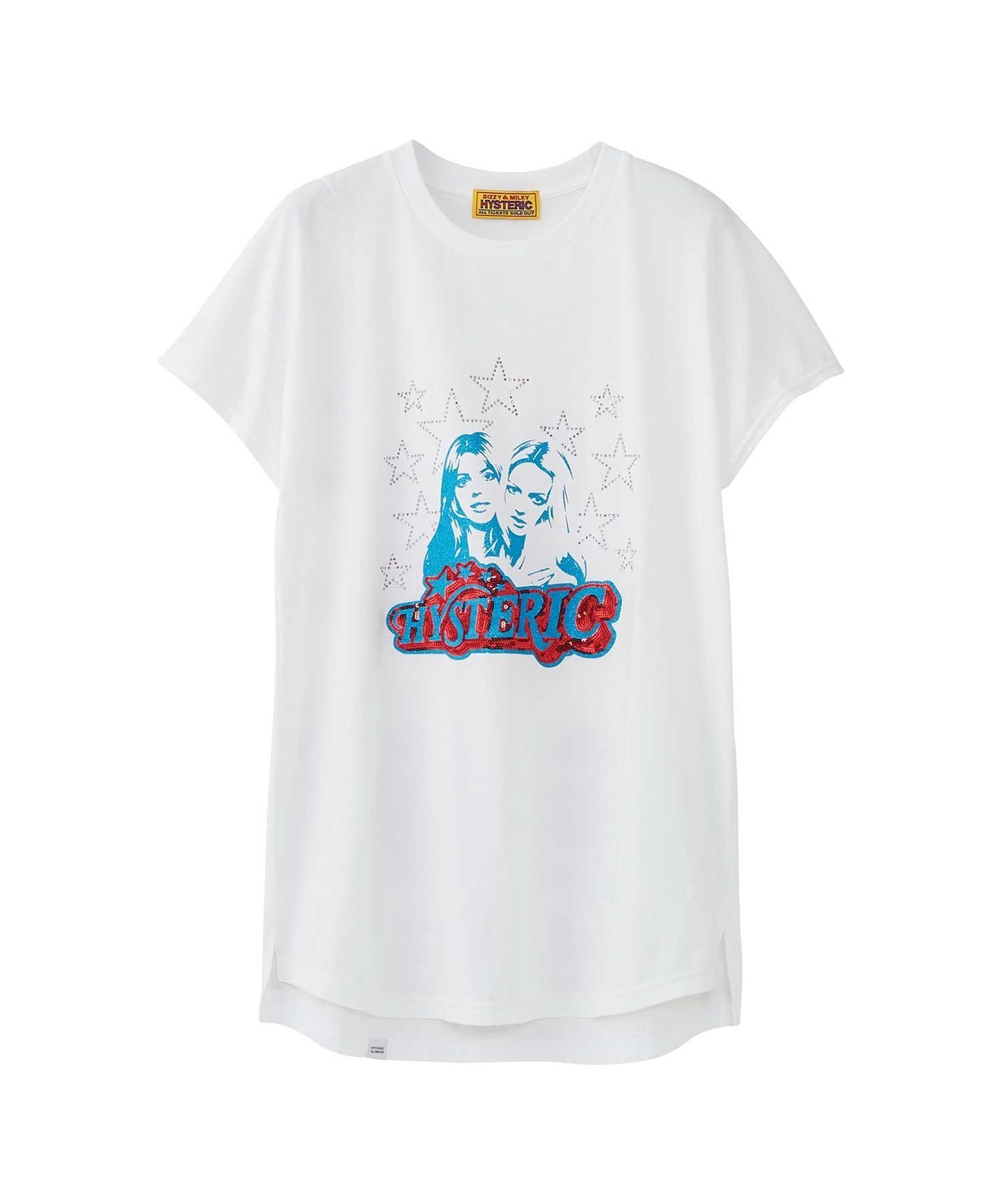 HYSTERIC GLAMOUR｜WOMAN STARS刺繍 Tシャツ | Rakuten Fashion(楽天